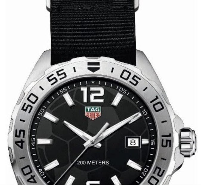 Buy Shop Tag Heuer Formula 1 Quartz Black Dial Black NATO Strap Watch for Men - WAZ1015.FC8198 USA Online