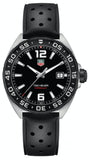 Buy Shop Tag Heuer Formula 1 Quartz Black Dial Black Rubber Strap Watch for Men - WAZ1110.FT8023 USA Online