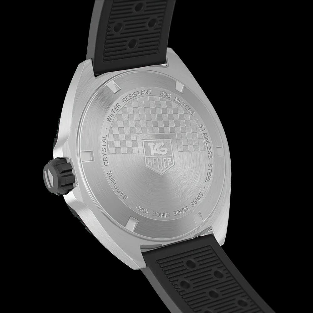 Buy Shop Tag Heuer Formula 1 Quartz Black Dial Black Rubber Strap Watch for Men - WAZ1112.FT8023 USA Online