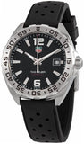 Buy Shop Tag Heuer Formula 1 Quartz Black Dial Black Rubber Strap Watch for Men - WAZ1112.FT8023 USA Online