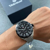 Buy Shop Tag Heuer Formula 1 Quartz Black Dial Silver Steel Strap Watch for Men - WAZ1110.BA0875 USA Online