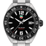 Buy Shop Tag Heuer Formula 1 Quartz Black Dial Silver Steel Strap Watch for Men - WAZ1110.BA0875 USA Online