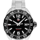 Buy Shop Tag Heuer Formula 1 Quartz Black Dial Silver Steel Strap Watch for Men - WAZ1110.BA0875 USA Online