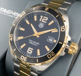 Buy Shop Tag Heuer Formula 1 Quartz Black Dial Two Tone Steel Strap Watch for Men - WAZ1121.BB0879 USA Online