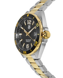 Buy Shop Tag Heuer Formula 1 Quartz Black Dial Two Tone Steel Strap Watch for Men - WAZ1121.BB0879 USA Online