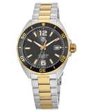 Buy Shop Tag Heuer Formula 1 Quartz Black Dial Two Tone Steel Strap Watch for Men - WAZ1121.BB0879 USA Online