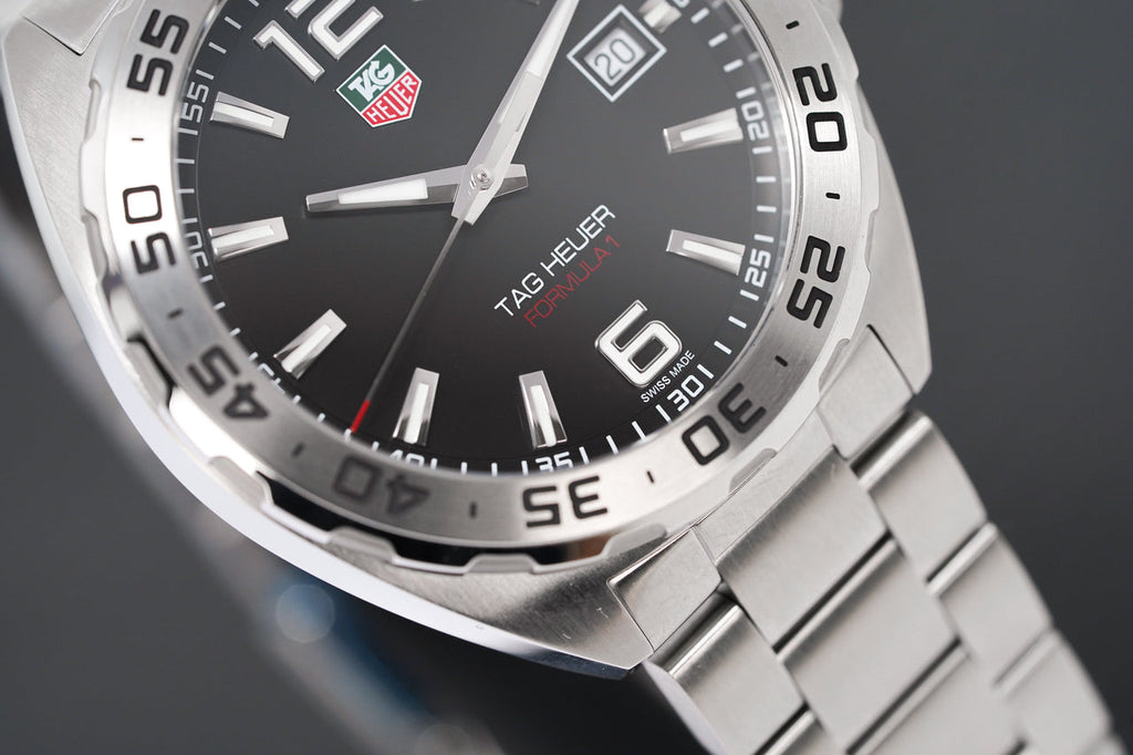 Buy Shop Tag Heuer Formula 1 Quartz Black Dial Watch For Men - WAZ1112.BA0875 USA Online
