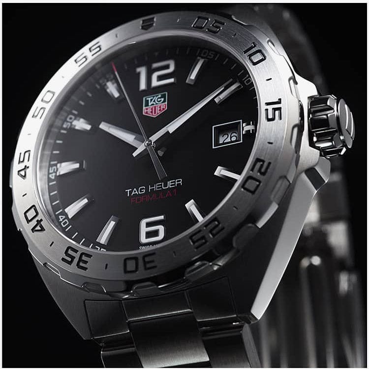 Buy Shop Tag Heuer Formula 1 Quartz Black Dial Watch For Men - WAZ1112.BA0875 USA Online