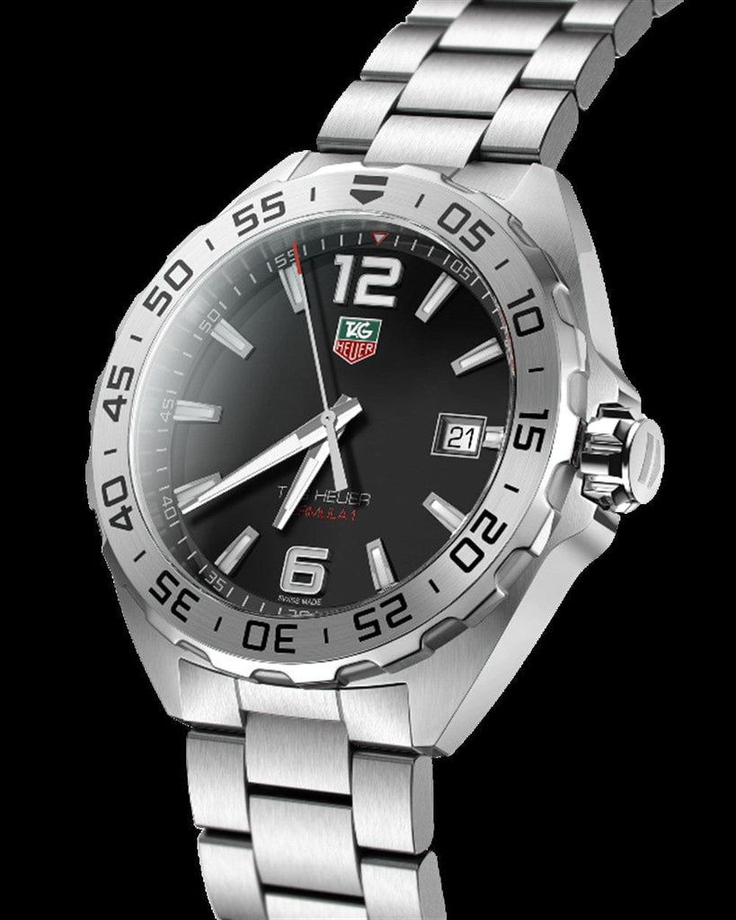 Buy Shop Tag Heuer Formula 1 Quartz Black Dial Watch For Men - WAZ1112.BA0875 USA Online
