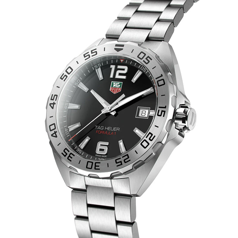 Buy Shop Tag Heuer Formula 1 Quartz Black Dial Watch For Men - WAZ1112.BA0875 USA Online