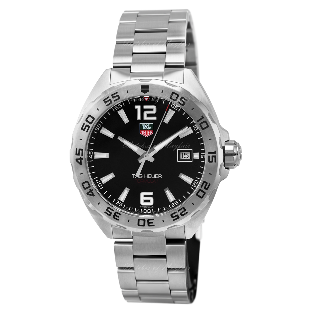Buy Shop Tag Heuer Formula 1 Quartz Black Dial Watch For Men - WAZ1112.BA0875 USA Online