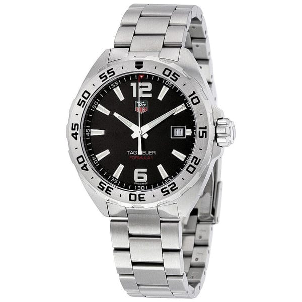 Buy Shop Tag Heuer Formula 1 Quartz Black Dial Watch For Men - WAZ1112.BA0875 USA Online