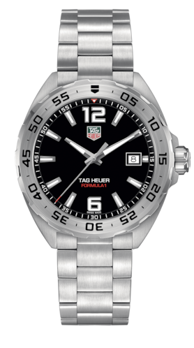 Buy Shop Tag Heuer Formula 1 Quartz Black Dial Watch For Men - WAZ1112.BA0875 USA Online