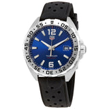 Buy Shop Tag Heuer Formula 1 Quartz Blue Dial Black Rubber Strap Watch for Men - WAZ1118.FT8023 USA Online