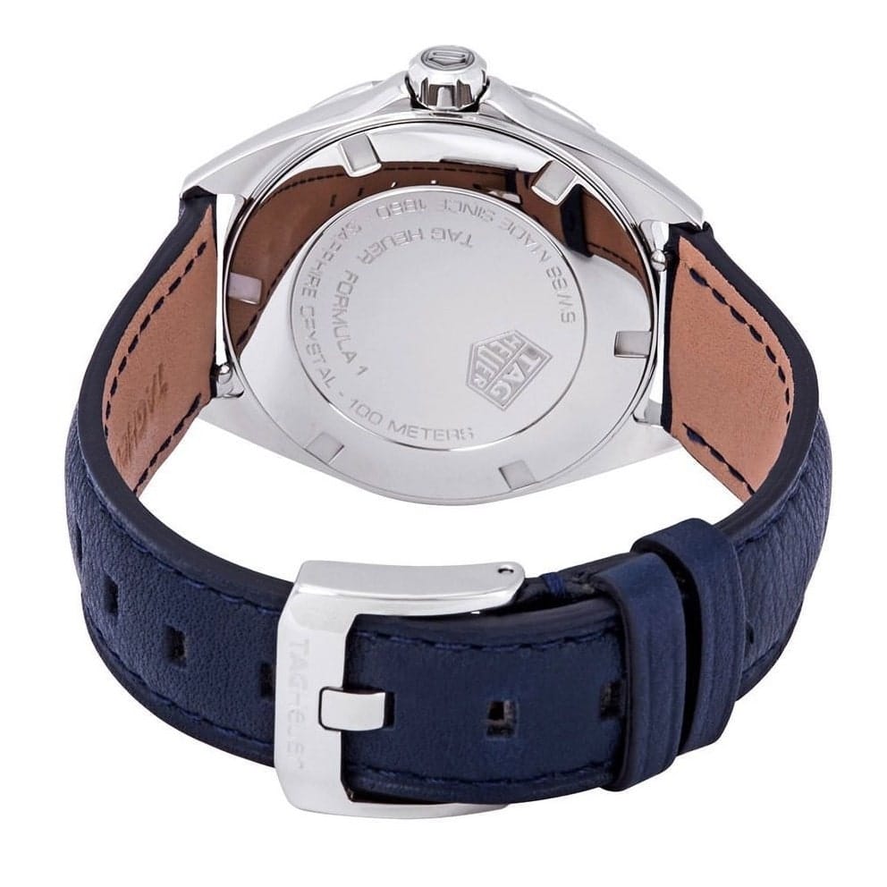Buy Shop Tag Heuer Formula 1 Quartz Blue Dial Blue Leather Strap Watch for Women - WBJ1312.FC8231 USA Online