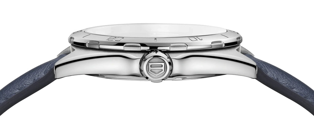 Buy Shop Tag Heuer Formula 1 Quartz Blue Dial Blue Leather Strap Watch for Women - WBJ1312.FC8231 USA Online