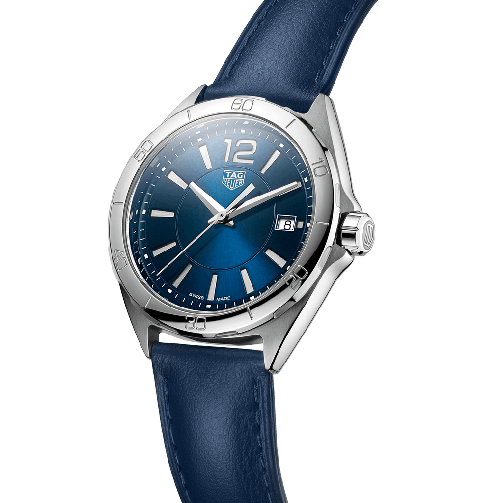 Buy Shop Tag Heuer Formula 1 Quartz Blue Dial Blue Leather Strap Watch for Women - WBJ1312.FC8231 USA Online