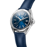 Buy Shop Tag Heuer Formula 1 Quartz Blue Dial Blue Leather Strap Watch for Women - WBJ1312.FC8231 USA Online