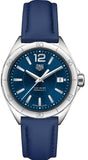 Buy Shop Tag Heuer Formula 1 Quartz Blue Dial Blue Leather Strap Watch for Women - WBJ1312.FC8231 USA Online