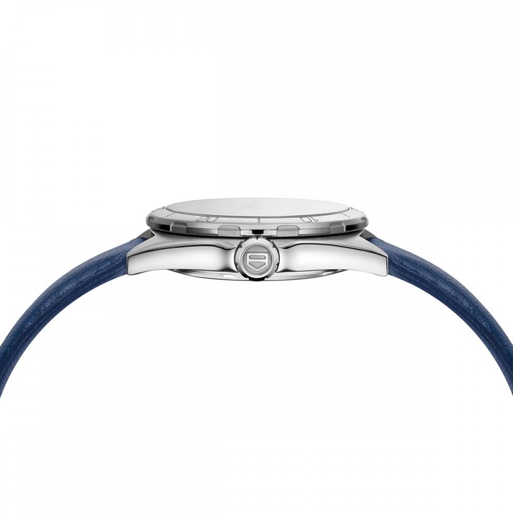 Buy Shop Tag Heuer Formula 1 Quartz Blue Dial Blue Leather Strap Watch for Women - WBJ1412.FC8233 USA Online