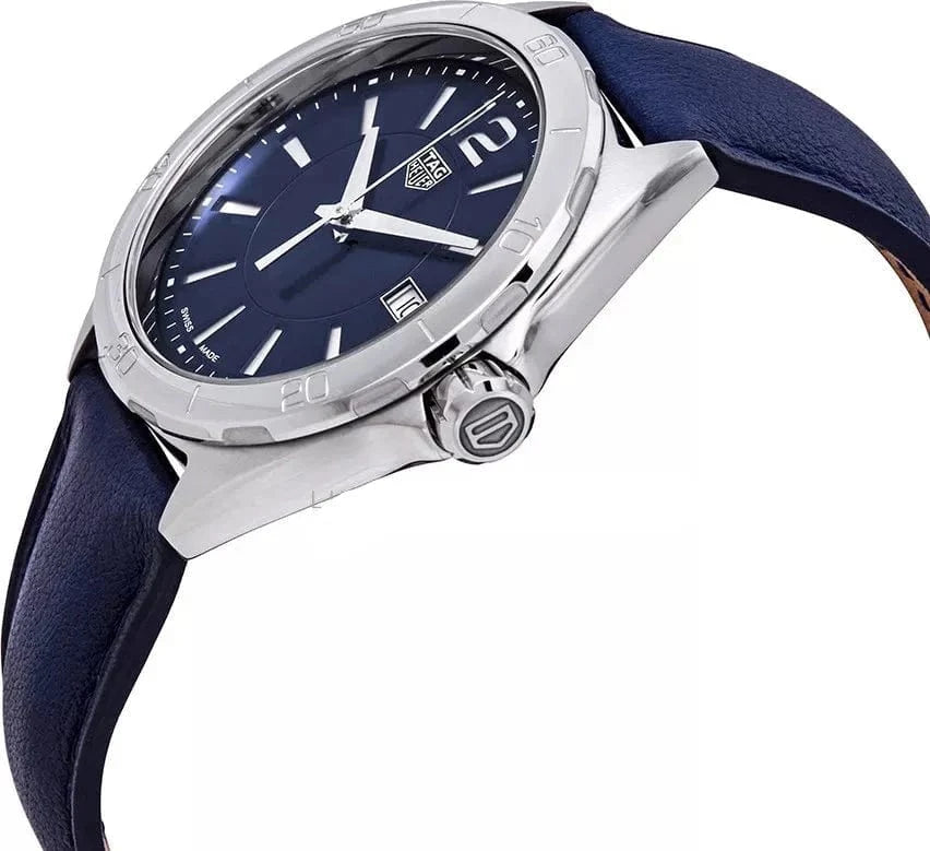 Buy Shop Tag Heuer Formula 1 Quartz Blue Dial Blue Leather Strap Watch for Women - WBJ1412.FC8233 USA Online