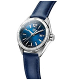 Buy Shop Tag Heuer Formula 1 Quartz Blue Dial Blue Leather Strap Watch for Women - WBJ1412.FC8233 USA Online