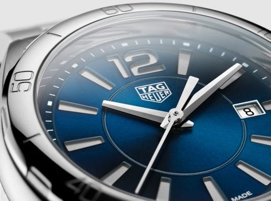 Buy Shop Tag Heuer Formula 1 Quartz Blue Dial Blue Leather Strap Watch for Women - WBJ1412.FC8233 USA Online