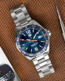 Buy Shop Tag Heuer Formula 1 Quartz Blue Dial Silver Steel Strap Watch for Men - WAZ1010.BA0842 USA Online