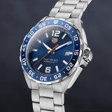 Buy Shop Tag Heuer Formula 1 Quartz Blue Dial Silver Steel Strap Watch for Men - WAZ1010.BA0842 USA Online