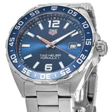 Buy Shop Tag Heuer Formula 1 Quartz Blue Dial Silver Steel Strap Watch for Men - WAZ1010.BA0842 USA Online