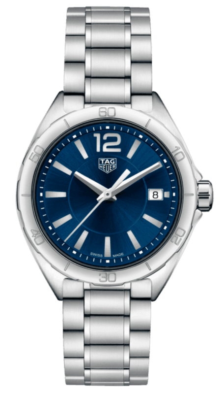 Buy Shop Tag Heuer Formula 1 Quartz Blue Dial Silver Steel Strap Watch for Women - WBJ1312.BA0666 USA Online