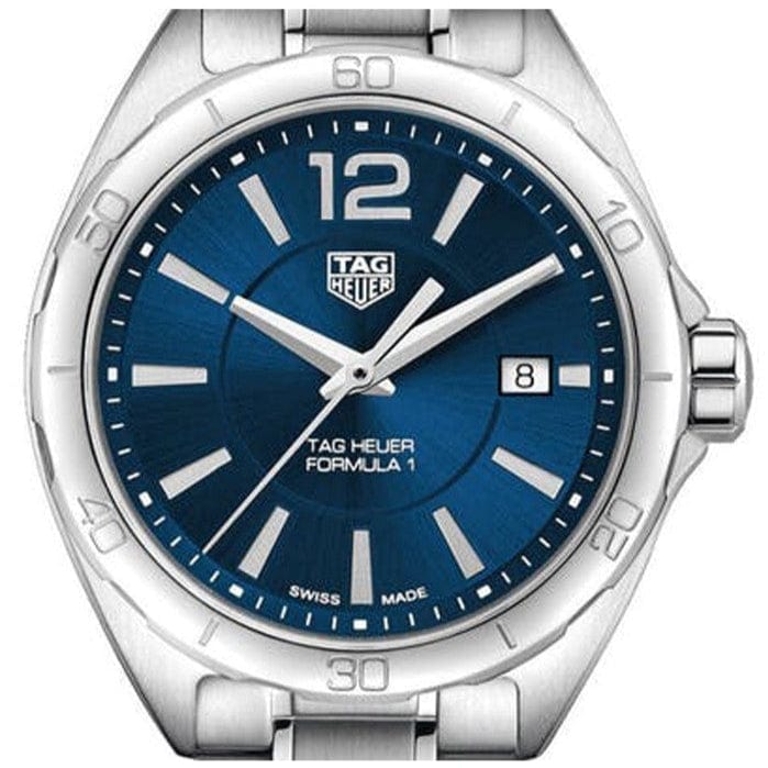Buy Shop Tag Heuer Formula 1 Quartz Blue Dial Silver Steel Strap Watch for Women - WBJ1412.BA0664 USA Online