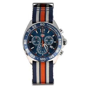 Buy Shop Tag Heuer Formula 1 Quartz Blue Dial Two Tone NATO Strap Watch for Men - WAZ1010.FC8196 USA Online