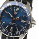 Buy Shop Tag Heuer Formula 1 Quartz Blue Dial Two Tone NATO Strap Watch for Men - WAZ1010.FC8197 USA Online