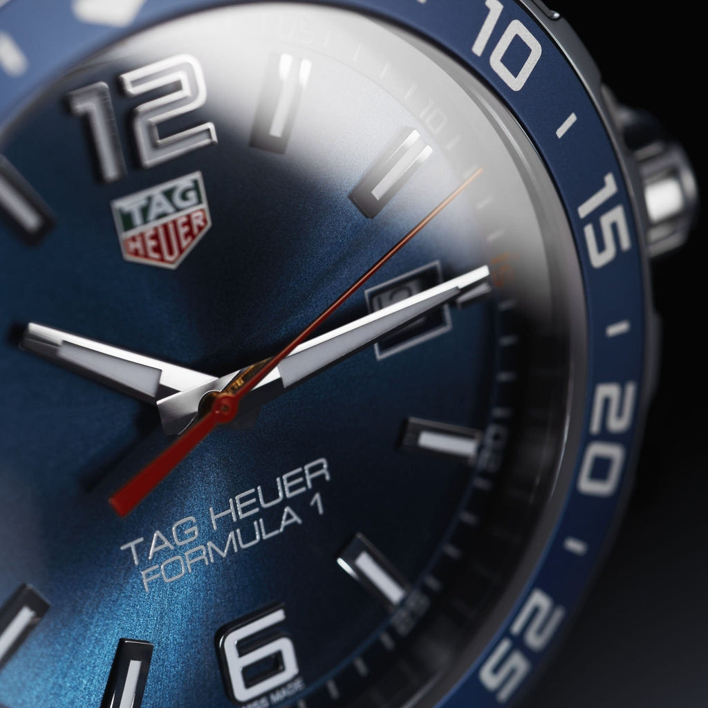 Buy Shop Tag Heuer Formula 1 Quartz Blue Dial Two Tone NATO Strap Watch for Men - WAZ1010.FC8197 USA Online