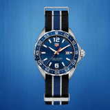 Buy Shop Tag Heuer Formula 1 Quartz Blue Dial Two Tone NATO Strap Watch for Men - WAZ1010.FC8197 USA Online