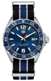Buy Shop Tag Heuer Formula 1 Quartz Blue Dial Two Tone NATO Strap Watch for Men - WAZ1010.FC8197 USA Online