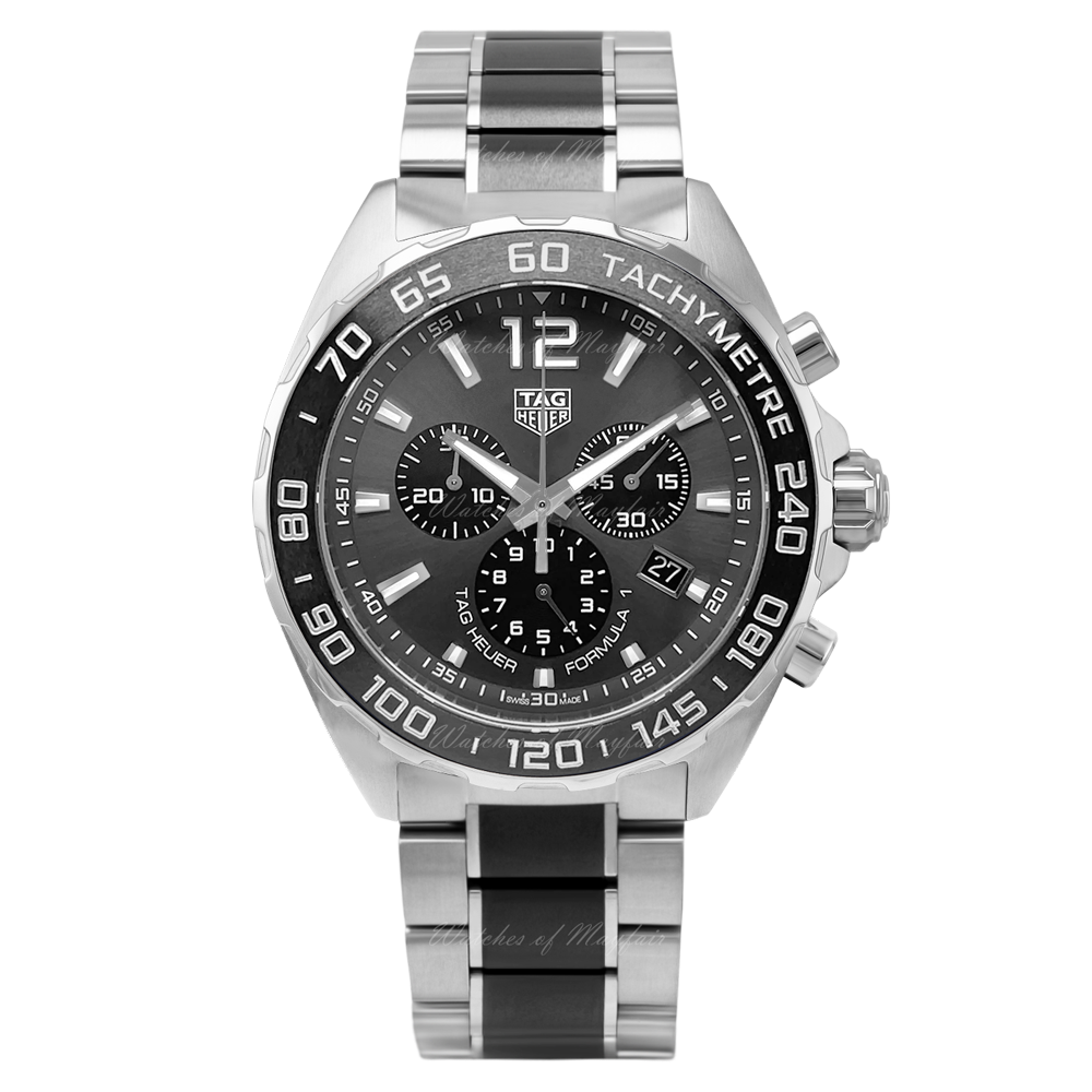 Buy Shop Tag Heuer Formula 1 Anthracite Dial Two Tone Steel Strap Watch For Men - CAZ1011.BA0843 USA Online