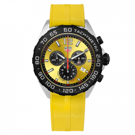 Buy Shop Tag Heuer Formula 1 Yellow Dial Watch for Men - CAZ101AM.FT8054 USA Online