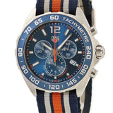Buy Shop Tag Heuer Formula 1 Quartz Chronograph Blue Dial Two Tone NATO Strap Watch for Men - CAZ1010.FC8196 USA Online
