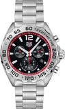 Buy Shop Tag Heuer Formula 1 Chronograph Black Dial Silver Steel Strap Watch for Men - CAZ101Y.BA0842 USA Online