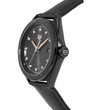 Buy Shop Tag Heuer Formula 1 Quartz Diamonds Black Dial Black Leather Strap Watch for Women - WBJ1317.FC8230 USA Online
