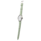 Buy Shop Tag Heuer Formula 1 Quartz Diamonds Mother of Pearl Dial Green Leather Strap Watch for Women - WBJ131A.FC8249 USA Online
