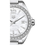 Buy Shop Tag Heuer Formula 1 Quartz Diamonds Mother of Pearl Dial Silver Steel Strap Watch for Women - WBJ131A.BA0666 USA Online
