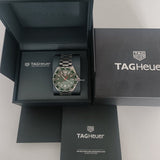 Buy Shop Tag Heuer Formula 1 Quartz Green Dial Silver Steel Strap Watch for Men - WAZ1017.BA0842 USA Online