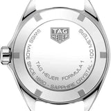 Buy Shop Tag Heuer Formula 1 Quartz Mother of Pearl White Dial Silver Steel Strap Watch for Women - WBJ1418.BA0664 USA Online