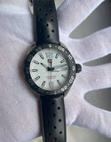 Buy Shop Tag Heuer Formula 1 Quartz White Dial Black Rubber Strap Watch for Men - WAZ1111.FT8023 USA Online