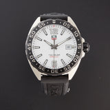 Buy Shop Tag Heuer Formula 1 Quartz White Dial Black Rubber Strap Watch for Men - WAZ1111.FT8023 USA Online