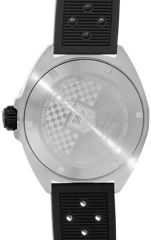 Buy Shop Tag Heuer Formula 1 Quartz White Dial Black Rubber Strap Watch for Men - WAZ1111.FT8023 USA Online