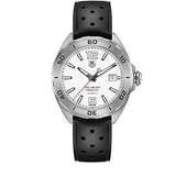 Buy Shop Tag Heuer Formula 1 Quartz White Dial Black Rubber Strap Watch for Men - WAZ2114.FT8023 USA Online